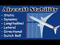 Aircraft Stability Theory Of Flight Physics For Aviation
