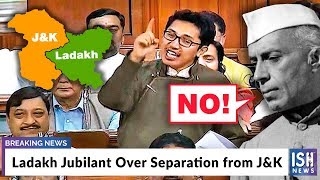 Ladakh Jubilant Over Separation from J&K