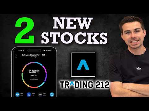 2 New Stocks Added! - Trading212 Pie - Software Stock Pain JKR
