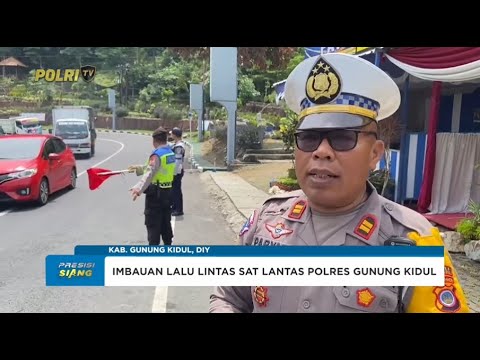 IMBAUAN LALU LINTAS LEBARAN 2025 SAT LANTAS POLRES GUNUNG KIDUL