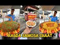 Delhi Style Ragda Samosa Chat In Surat Samosa Chat In Just Rs 40