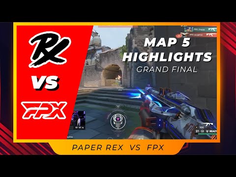 Paper Rex vs FPX (GRAND FINAL) MAP 5 HIGHLIGHTS | VCT Stage 2: Masters Copenhagen