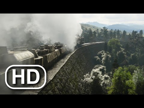 CALL OF DUTY WWII - Armoured Train Mission "Carrying V-2 Rockets"