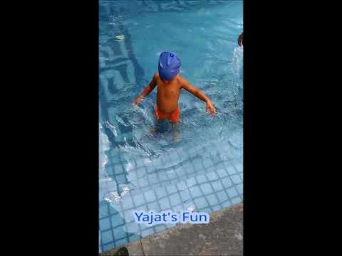 Yajat in Swimming Pool By Yajat's Fun