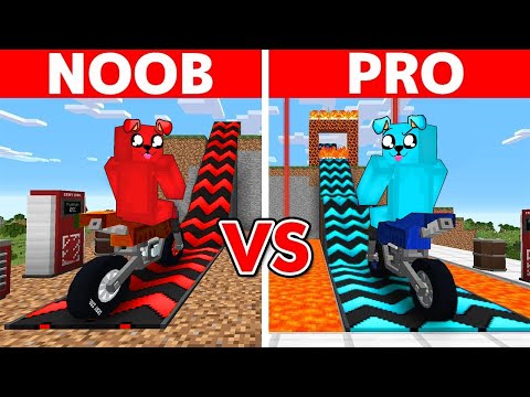 JAK ZBUDOWAĆ RAMPĘ w Minecraft 🏍️