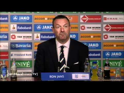 Persconferentie sc Heerenveen - VVV Venlo (seizoen 2010/2011)