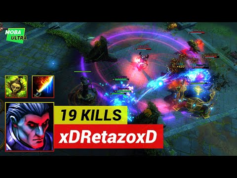 HoN Corrupted Disciple SHRUNKEN HEAD with DAWNBRINGER - MVP