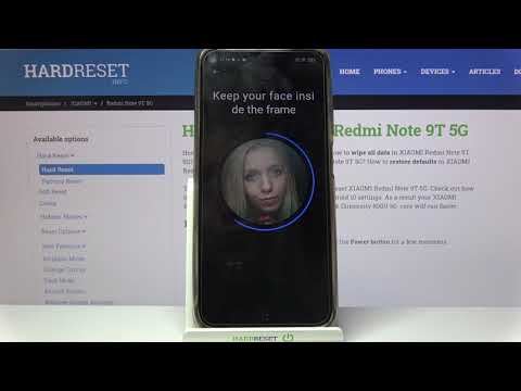 How to Set Up Face Unlock in Xiaomi Redmi Note 9T – Face Recognition Unlock
