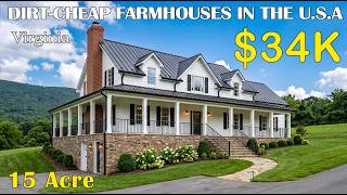 10 Dirt Cheap Virginia Homes with Land 🏠Hidden Real Estate Goldmines You Can Buy Right Now!