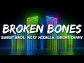 Sunset Bros, Micky Modelle & Simone Denny - Broken Bones (Lyrics)
