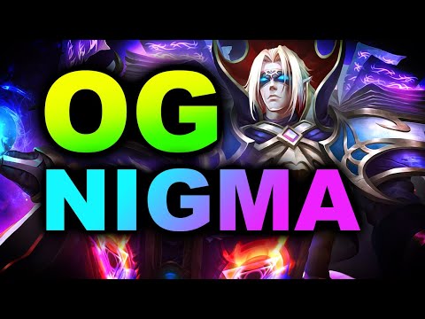NIGMA vs OG - AMAZING GAME - ESL ONE SUMMER 2021 DOTA 2