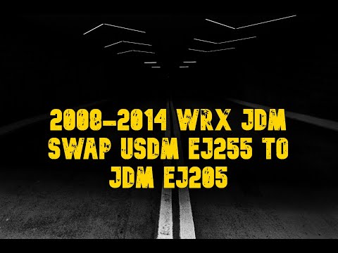 2008 - 2014 WRX JDM Swap, here's how to do it.