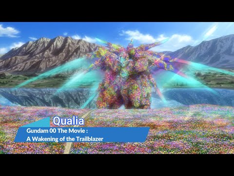 『LYRICS AMV』Gundam 00 The Movie: A Wakening of the Trailblazer ED FULL「qualia - UVERworld」
