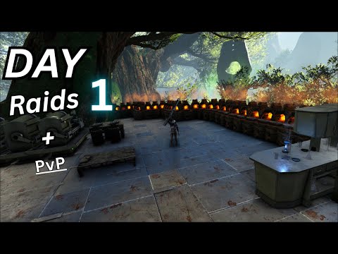 How a 15,000 Hour Duo Progress Day 1 in ARK PvP