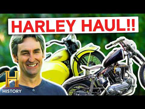 BEST OF THE BEST Harley Davidson Haul | American Pickers