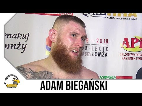 Adam Biegański wygrywa na Armia Fight Night 2 i deklaruje przerwę