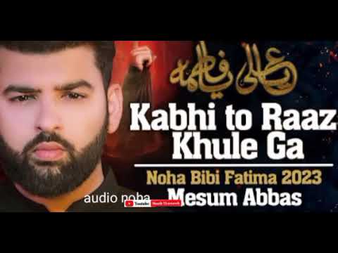 KABHI TO RAAZ KHULEGA slowed+reverb - YA ALI YA FATIMA | Mesum Abbas @Syedshazibhussain