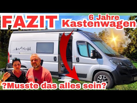 🤔 Musste das alles sein❓ Fazit 6 Jahre Kastenwagen 🚐 Wohnmobil Clever Celebration 600