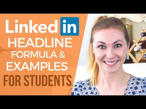 Linkedin Headline for STUDENTS! Hulu, Google, Netflix Recruiters ...