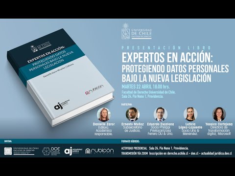 Presentación de libro "Expertos en acción: Protegiendo datos personales bajo la nueva legislación"