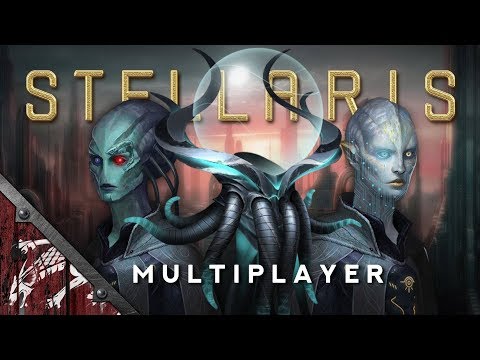 Let's Play Stellaris Multiplayer Ep2 - Massively Modded Madness with Cristo & Addaway
