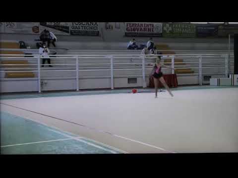 1° prova Regionale Miniprima UISP 13/04/21 - Elisa Tucci  combinata corpo libero-fune