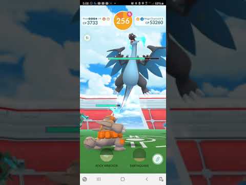 Mega raid charizard X 100%