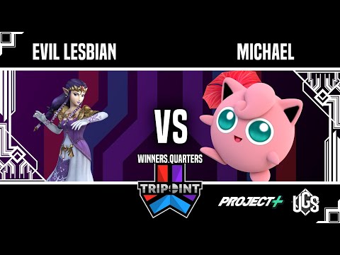 Tripoint Smash 192 - Winners Quarter Finals - Evil Lesbian (Sheik/Zelda) vs Michael (Jigglypuff)