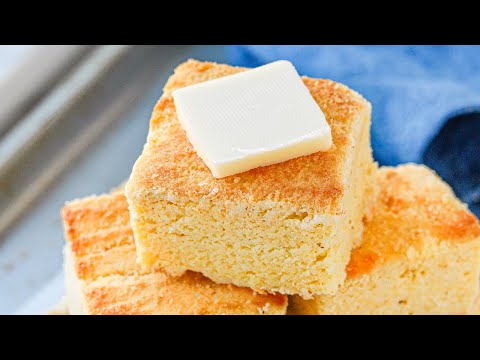 Keto Cornbread | How To Make Sweet and Moist Low Carb Southern Cornbread Keto