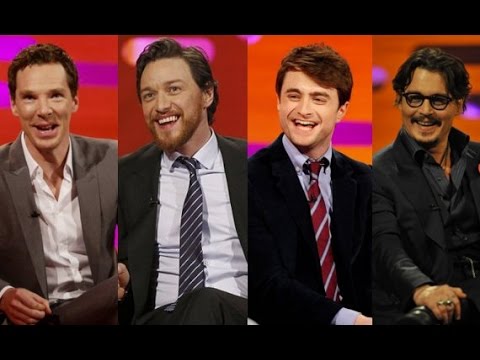 The Graham Norton Show S18E09 -  Johnny Depp, Benedict Cumberbatch, James McAvoy, Daniel Radcliffe