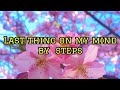 Last Thing On My Mind Lyrics Original Song By STEPS