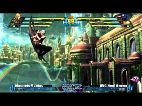 MagnetoManiac vs UVG Noel Brown WB5 MVC3 Singles