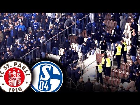 Why Schalke Ultras stormed the stands...(Millerntor riot!)