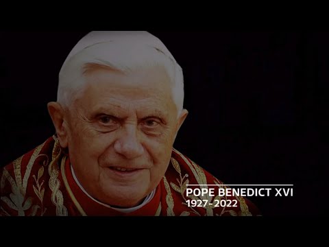 Pope Benedict XVI passes away (1927 - 2022) (Vatican City) - BBC & ITV News - 31st December 2022