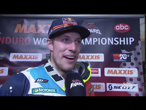 Super Enduro 2019 Germany - Cody WEBB  wins the  Prestige class - Winning interview