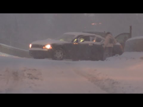 11-25-2023 Wichita, Kansas - Winter Storm Creates Travel Nightmare