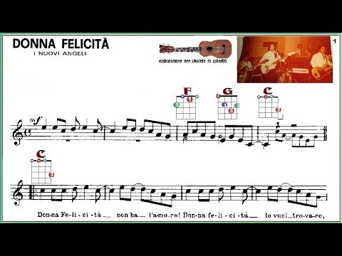 Donna felicità ukulele