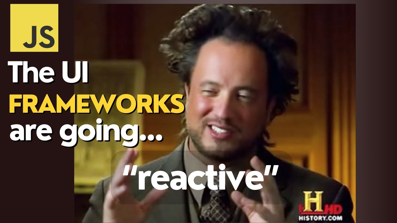 Thumbnail for Why are frontend frameworks going REACTIVE ?