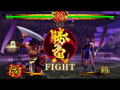 Tam Tam vs Shiki - Samurai Shodown