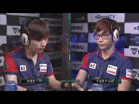 [SBENU SSL 2015] TY vs Zest RO.8 Match1 set2 -EsportsTV, Starcraft 2