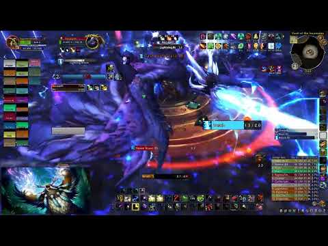 Raszageth the Storm-Eater Mythic, Balance Druid Pov. A Friends Guild