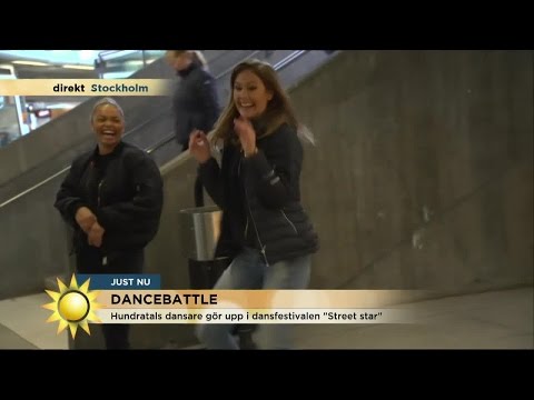 "Jag kör!" Maria Forsblom dancebattlar i direktsändning  - Nyhetsmorgon (TV4)