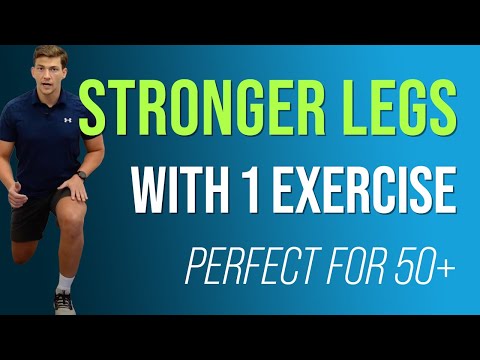 Stronger Legs, Better Balance: Easy Workout for Over 50s