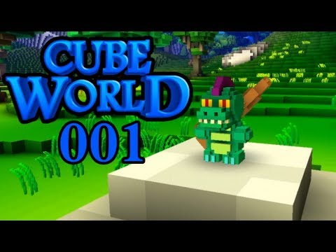 Let's Play Cube World 001 - Aufbruch ins  eckige Abenteuer