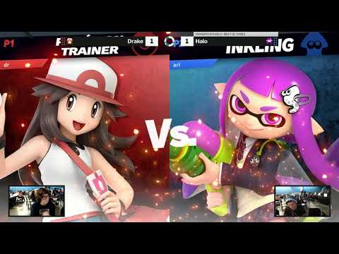 Sink or Swim 145 SSBU WR2 - Drake (Pokemon Trainer) vs Halo (Inkling)