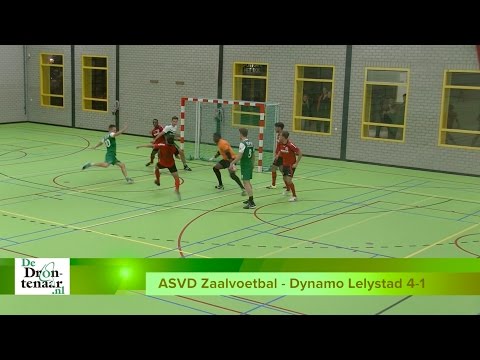 Zaalvoetbal: ASVD Dronten - Dynamo Lelystad 4-1