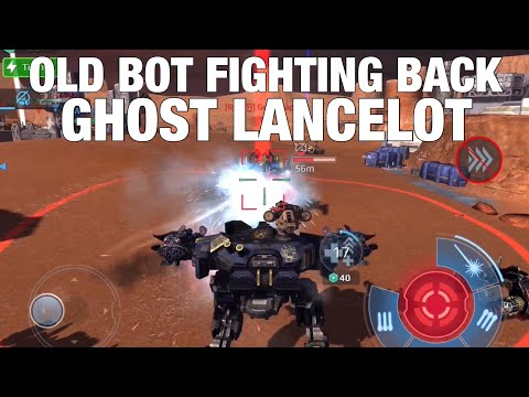 Old Bot Fighting Back: Lancelot with Ghost Pilot Skill | War Robots F2P Champion League Gameplay