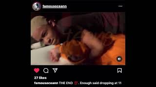 Famous ocean give a sneak peak of her upcoming diss track