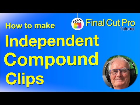 Compound Clips as an Independent Template - Final Cut Pro 10.6