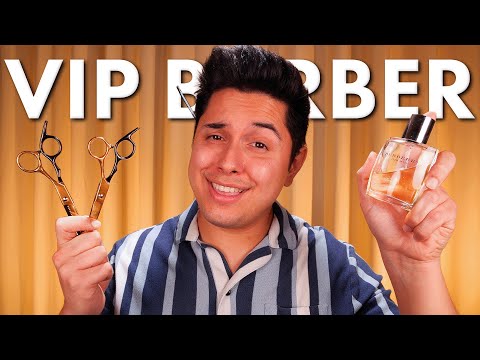 Full VIP Haircut & Shave Experience | ASMR Barber Roleplay